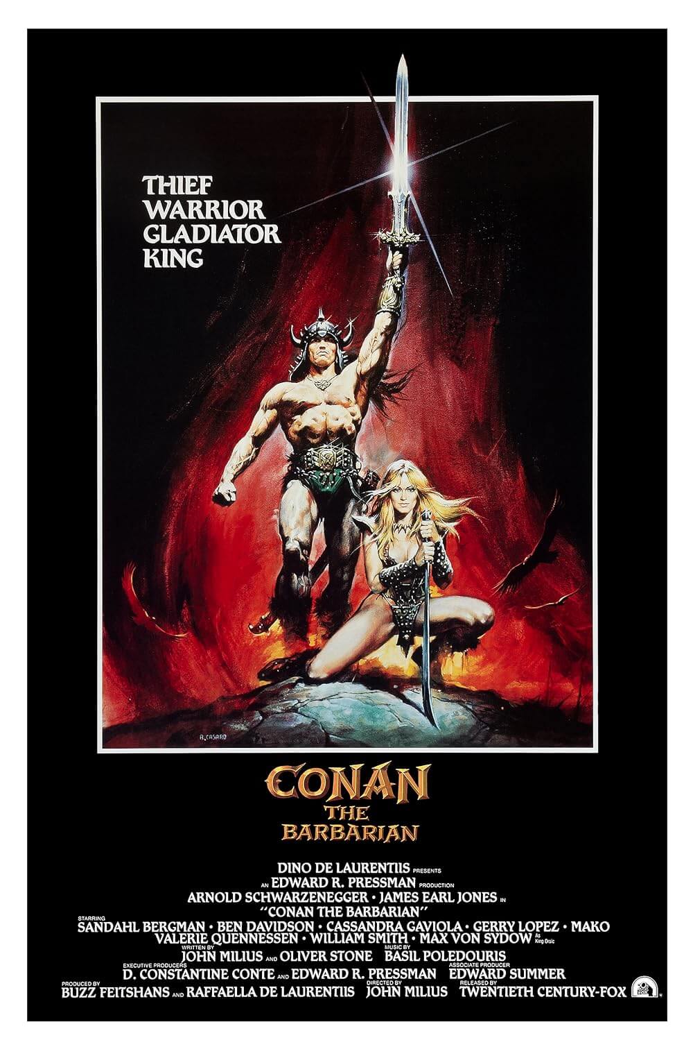 Conan the Barbarian poster