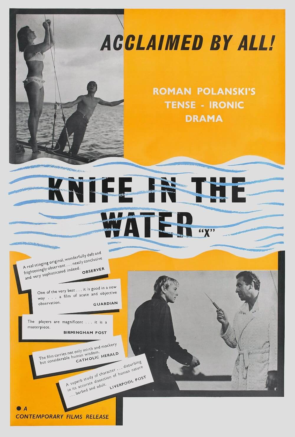 Knife in the Water poster