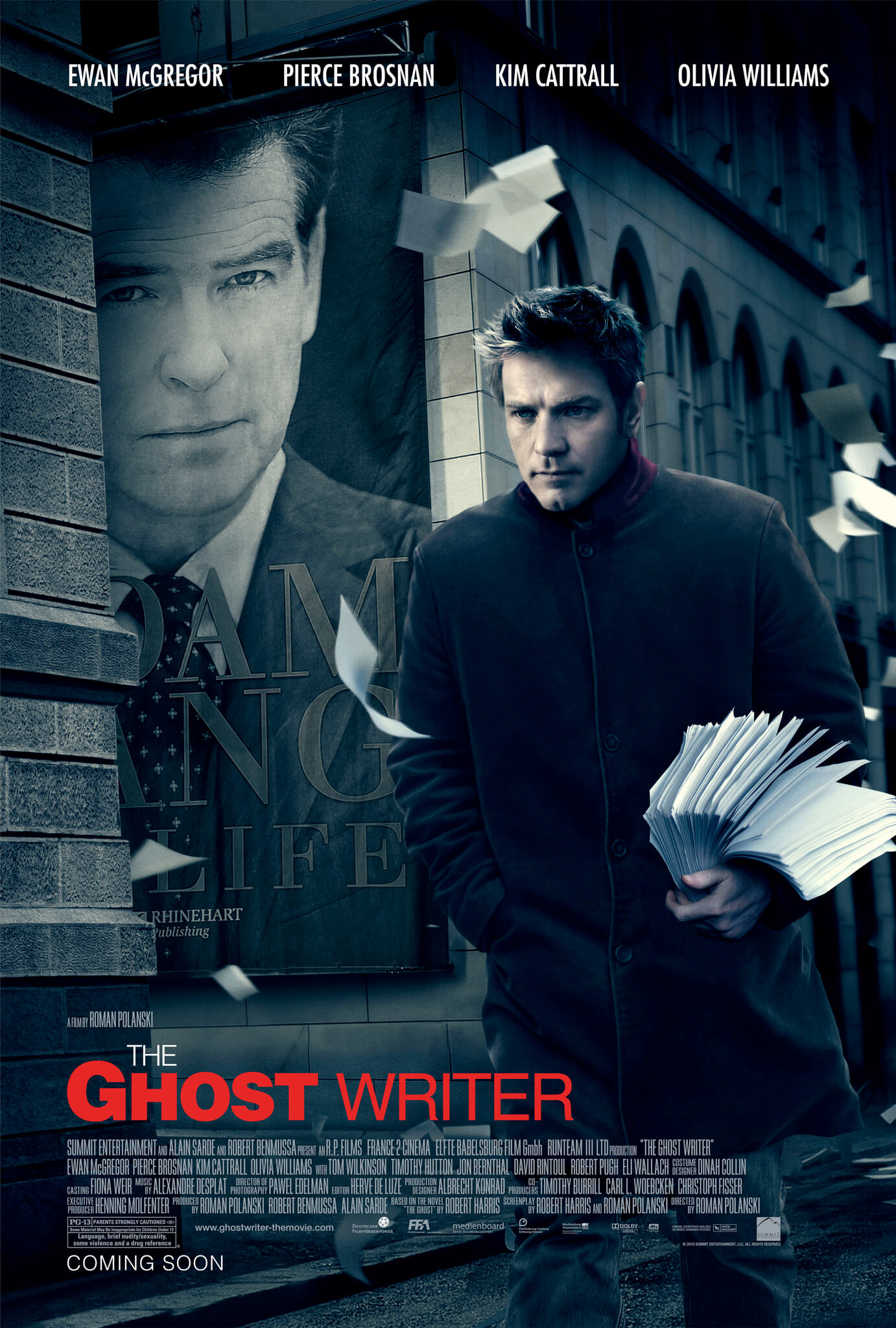 The Ghost Writer poster