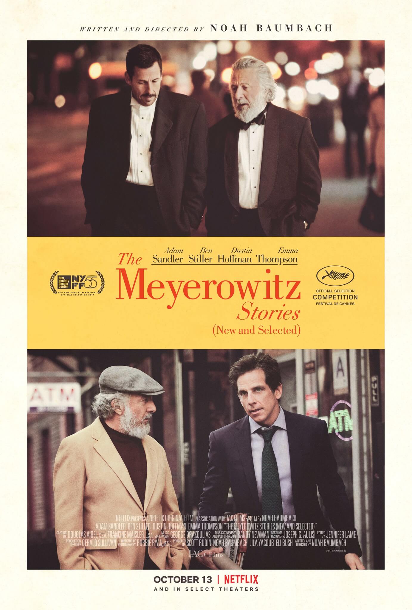 The Meyerowitz Stories (New and Selected) poster