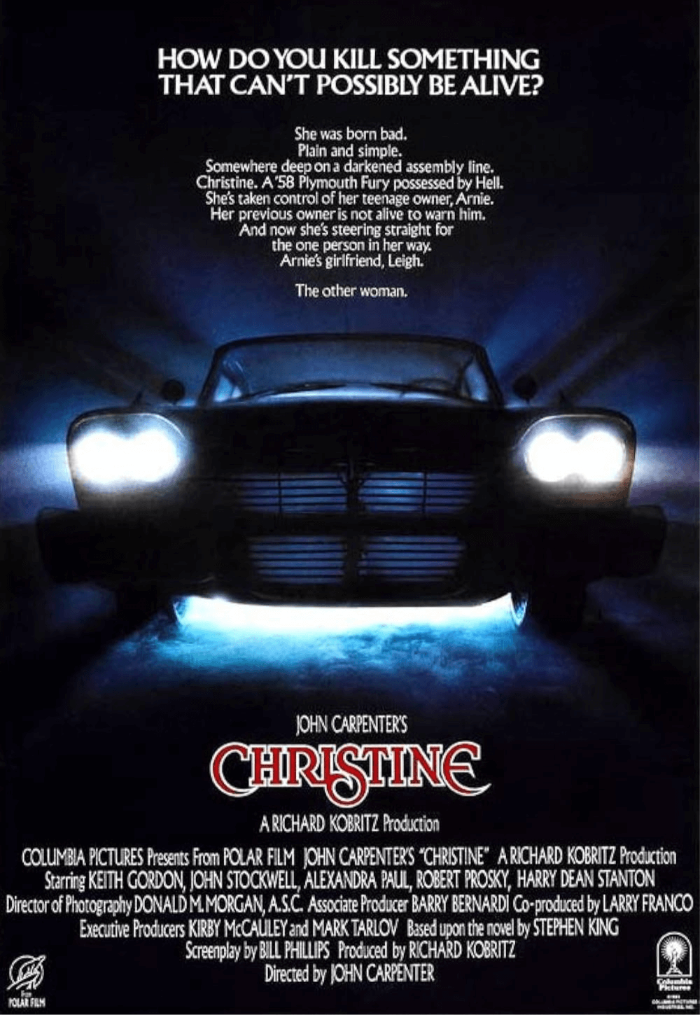 Christine 1983 Movie Poster