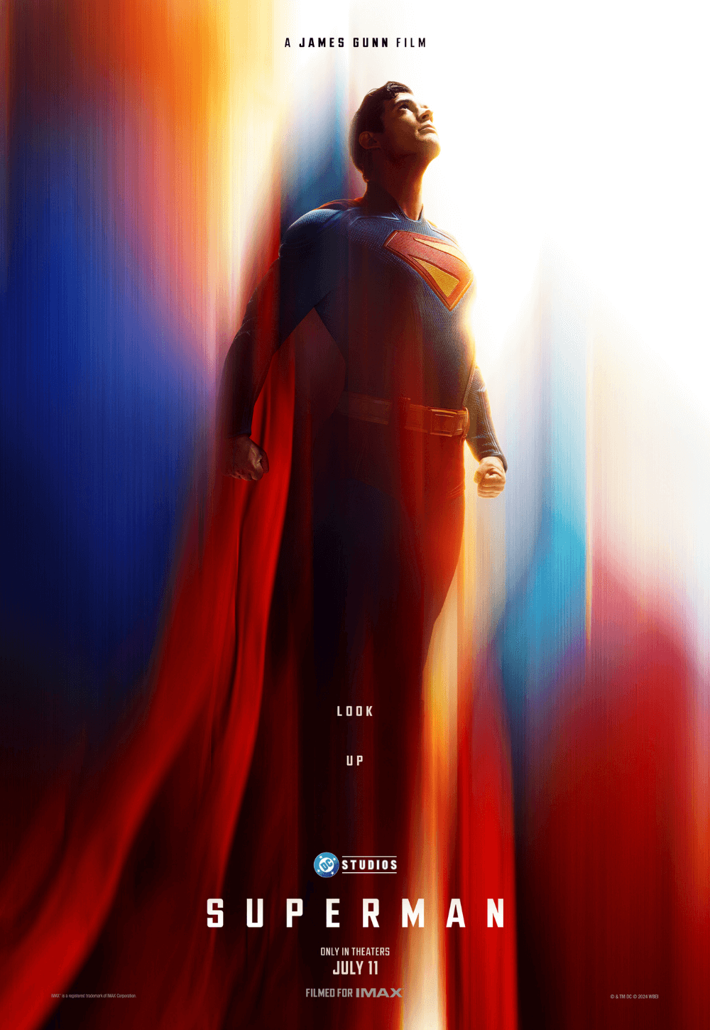 Superman 2025 movie poster