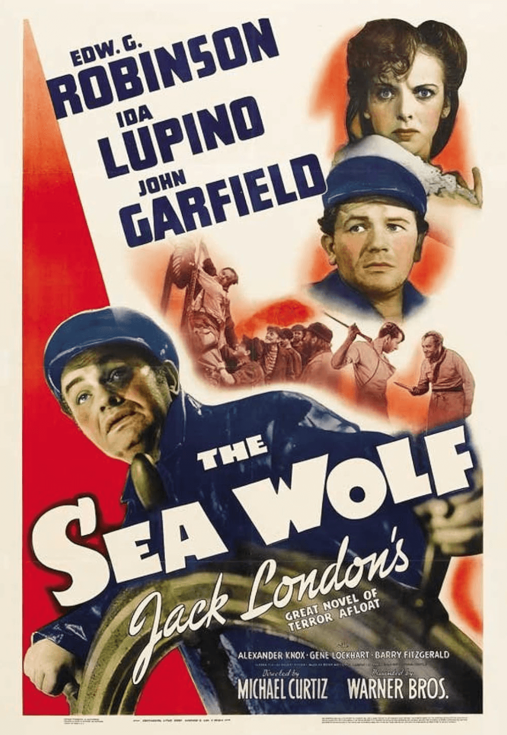 The Sea Wolf 1941 poster